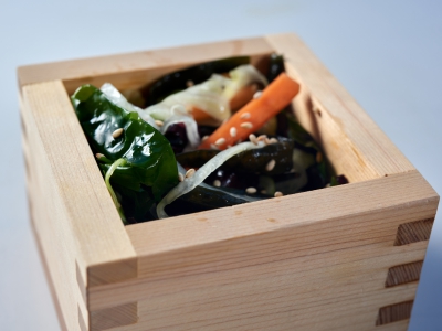 Seaweed In Wooden Box