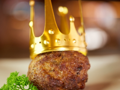 Meatballs With Golden Crown