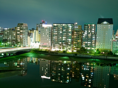 Hiroshima City Night View