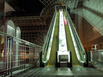 Kyoto Station Automatic Stairway