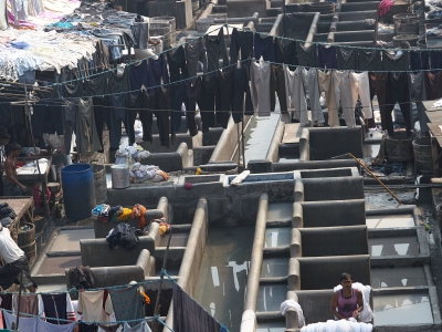 India Mumbai Slums